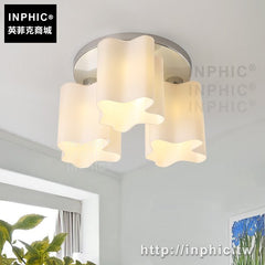 INPHIC-玻璃吸頂燈書房現代簡約北歐過道雲朵吸頂燈玄關