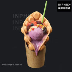 INPHIC-訂做擺設冰淇淋模型霜淇淋模型仿真香芋雞蛋仔