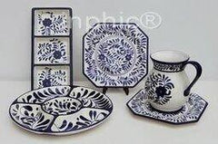 INPHIC-珍藏版 美國 手繪陶瓷 青花元素系列 5件組 套裝