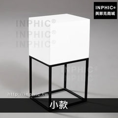 INPHIC-鐵藝架展示架展示臺置物架流水臺落地式道具服裝店中島臺-小款