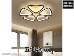INPHIC-現代吸頂燈客廳燈臥室燈簡約餐廳燈具 led書房燈-五燈78cm