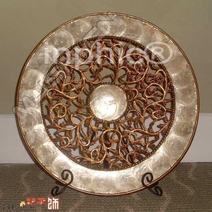 INPHIC-歐式田園風格裝飾盤子擺設現代鄉村地中海風情宮廷掛盤e