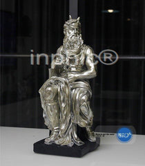 INPHIC-歐式家居軟裝複古仿舊希臘神話人物靜態人物摩西雕塑裝飾品