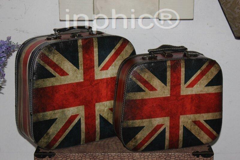 INPHIC-英倫風情仿舊手提箱 旅行箱 復古包 仿舊箱 套2