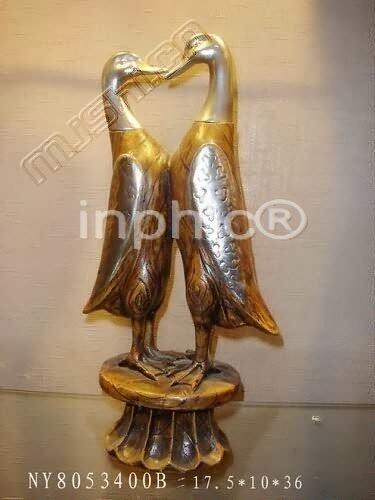 INPHIC-歐式客廳裝飾擺飾傢俱飾品泰國田園家居情侶鴨