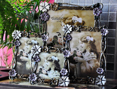 INPHIC-古典 巴羅克 艾維拉的花窗 歐式相框套裝（四件套）