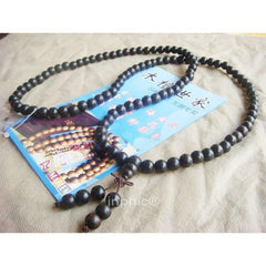 INPHIC-千年烏木佛珠碳化木陰沉木108顆10mm 麻柳佛珠精磨烏木念珠項鏈