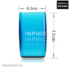 INPHIC-簡約時尚漱口杯套裝塑膠刷牙杯情侶創意浴室牙刷杯漱洗漱杯水杯子-兩入-歡樂橘