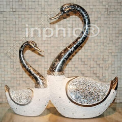 INPHIC-歐式客廳裝飾擺飾傢俱飾品泰國田園家居天鵝