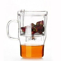 INPHIC-頂級耐熱玻璃杯子茶杯 泡茶器 花茶杯子過濾帶蓋