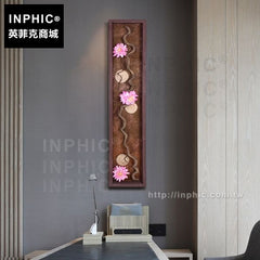 INPHIC-東南亞餐廳立體睡蓮別墅裝飾品泰國會所壁飾