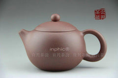 INPHIC-宜興紫砂壺原礦黑墩頭功好、料正、型美倒把西施壺