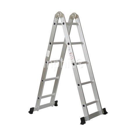INPHIC-五階人字梯 加厚鋁合金 便攜梯 折疊五步梯 家用直梯