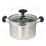 INPHIC-無磁不鏽鋼奶鍋 湯鍋 複底鍋 牛奶鍋 雙耳湯鍋 粥鍋18cm