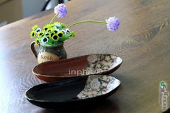 INPHIC-盤子2入創意陶瓷壽司大盤子2入套裝禮盒魚盤子加賀友禪