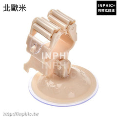 INPHIC-居家強力無痕吸盤拖把架子掃把免釘門後掛鉤掛架壁掛拖把夾卡座-北歐米三入