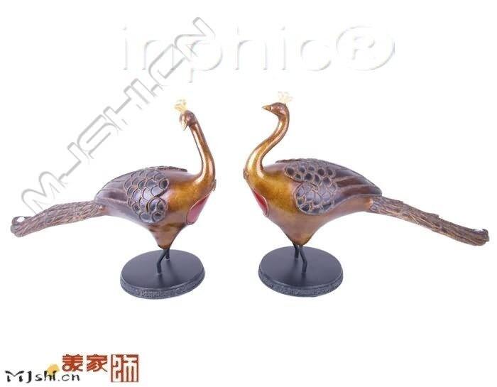 INPHIC-歐式客廳裝飾擺飾傢俱飾品泰國家居鳥擺飾