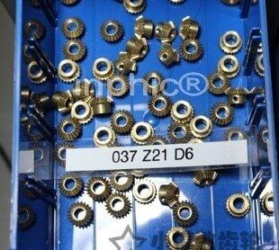 INPHIC-S錐齒輪傘齒輪黃銅0.6模數21齒孔6定做加工