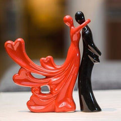 INPHIC-歐式裝飾品擺件 陶瓷工藝品擺設 婚房擺件 抽象舞者