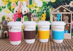 INPHIC-手勢杯套杯陶瓷創意杯矽膠套杯 附蓋骨瓷水杯