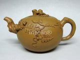 INPHIC-紫玉金砂 特 紫砂手工高仿國家級工藝師-松鼠葡萄