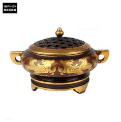 INPHIC-純銅紫銅香爐仿古辦公室裝飾品紫銅香爐工藝品家居飾品