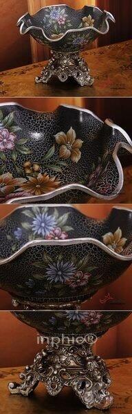 INPHIC-歐式復古創意陶瓷水果盤時尚家居裝飾品擺飾客廳擺設