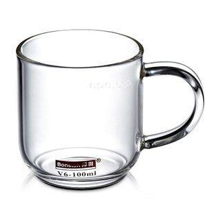 INPHIC-小玻璃杯 玻璃杯 玻璃茶杯 花茶杯 帶手柄 品茗杯 100毫升