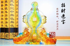 INPHIC-琉璃開光擺件家庭平安吉祥擺設招財進寶貔貅財富永駐避邪