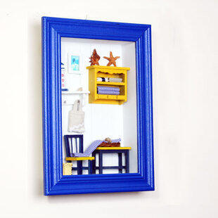 INPHIC-藍色地中海風裝飾框豎款&middot;立體裝飾畫&middot;海洋框居家飾品