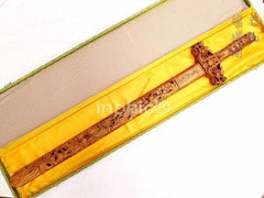 INPHIC-開光人參如意 麒麟桃木劍 鎮宅避邪納福 招財助運轉運