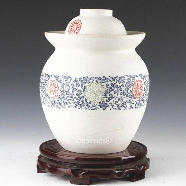 INPHIC-新款 景德鎮無釉泡菜壇 醬菜壇子 陶瓷醃菜壇 陶瓷壇子大款密封罐