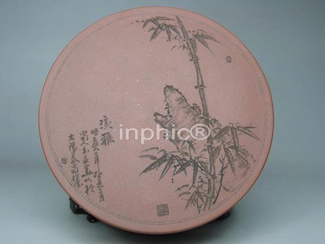 INPHIC-紫玉金砂紫砂茶玩君法手工竹蘭刻繪煙缸 必看備注