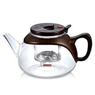 INPHIC-超能杯 頂級全玻璃壺外杯 泡茶壺 茶壺 1300ML