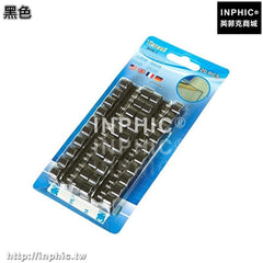 INPHIC-插座電源線卡子網線集線器理線器資料線電線收納扣束線固定固線夾-兩入-黑色