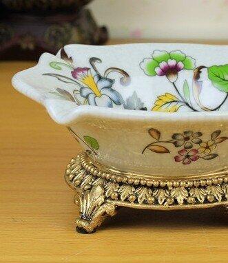 INPHIC-歐式赫本裂紋陶瓷樹脂復古煙灰菸灰缸 家居煙缸擺件擺設