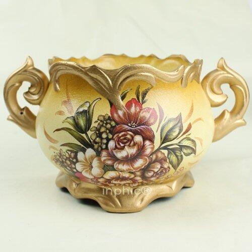 INPHIC-仿真花花插家飾擺飾陶瓷花瓶歐式花盆美克美家餐桌花瓶擺設