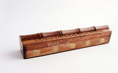 INPHIC-印度酸枝木雕花竹節香爐線香錐香塔香精品香爐香薰爐