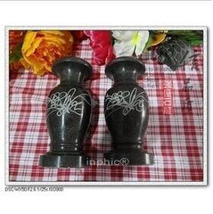 INPHIC-青石石雕花瓶高20cm天然石頭花瓶