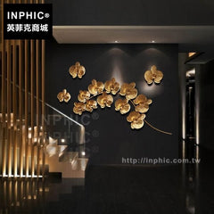 INPHIC-壁飾東南亞泰國鐵藝蝴蝶蘭牆上裝飾品