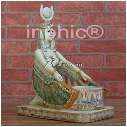 INPHIC-歐式客廳裝飾擺飾傢俱飾品泰國家居埃及人物燭臺