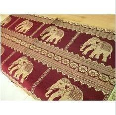 INPHIC-異國風情大象手工藝品進口泰絲桌布旗家居裝飾