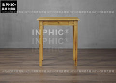 INPHIC-歐式復古玄關沙發邊幾 角幾客廳家具窄書桌咖啡話機桌-B款
