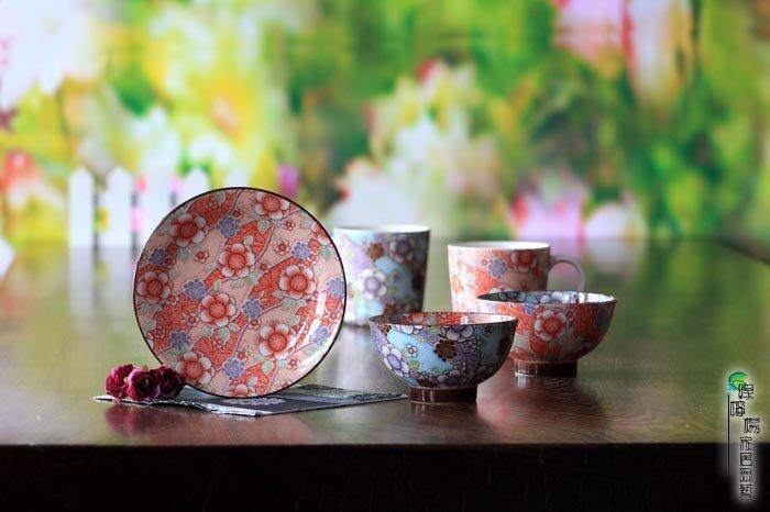 INPHIC-櫻花伊萬里花盤碗杯瓷碗米飯碗水杯瓷杯杯子飯碗餐具套裝
