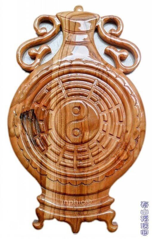 INPHIC-開光桃木平安瓶八卦鏡平安聚財 化解門沖煞 、化沖角沖煞