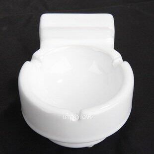 INPHIC-陶瓷創意煙灰菸灰缸 純白色 個性 馬桶煙灰菸灰缸 男朋友 生日