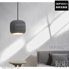 INPHIC-現代陶瓷燈具泥沙簡約工業風LOFT吧臺咖啡廳吊燈北歐-酒罈