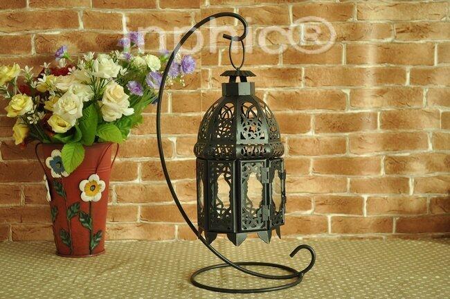 INPHIC-歐式鐵藝燭臺鏤空古典燭臺工藝