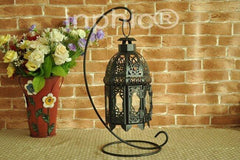 INPHIC-歐式鐵藝燭臺鏤空古典燭臺工藝