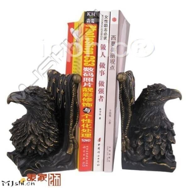 INPHIC-歐式裝飾擺件東南亞風格傢俱飾品泰國家居書立書擋老鷹書檔